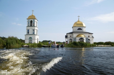 Авторский тур Затопленная церковь и Голубое озеро Киевская область/Ржищев